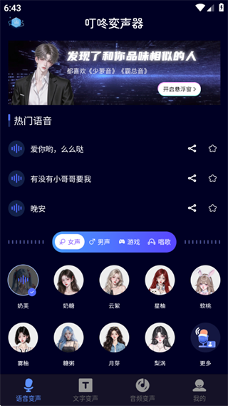 叮咚变声器