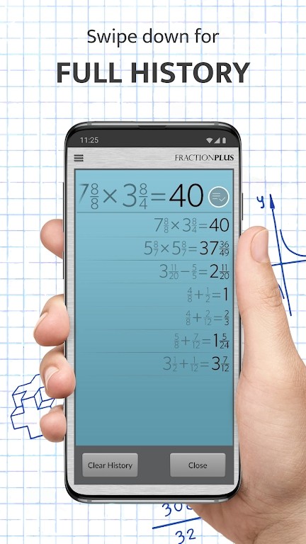 Fraction Calculator Plus