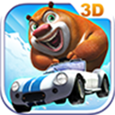  熊出没之雪岭熊风3D赛车破解版