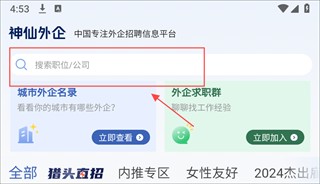 神仙外企