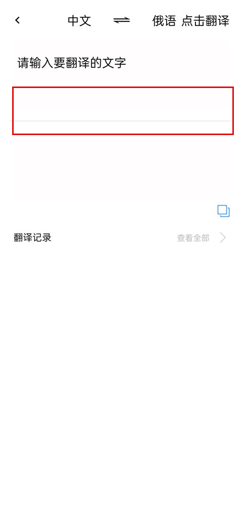 俄语翻译