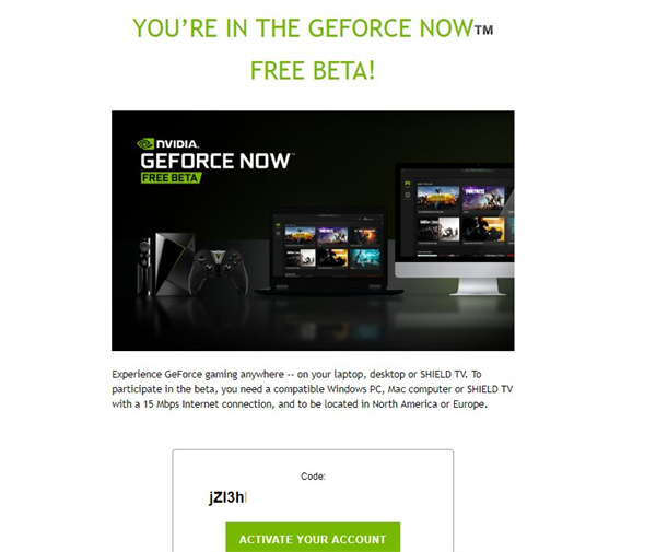 geforcenow云游戏