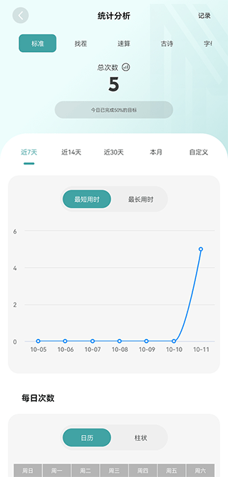 舒尔特方格注意力训练
