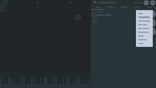 fl studio mobile中文版创建新歌的工程方法图片3