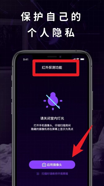 摄像头探测器