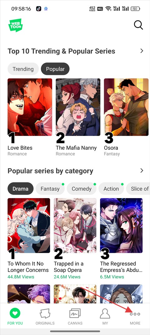 naver webtoon