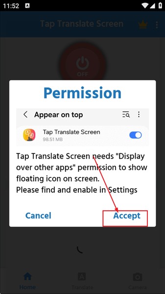 TapTranslateScreen